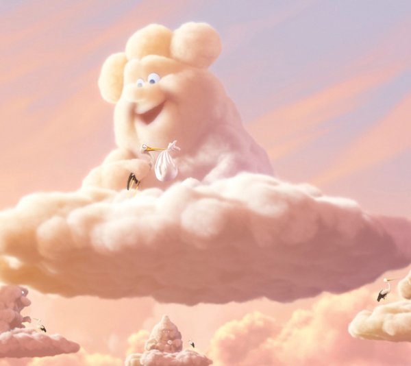 Облака мультяшные