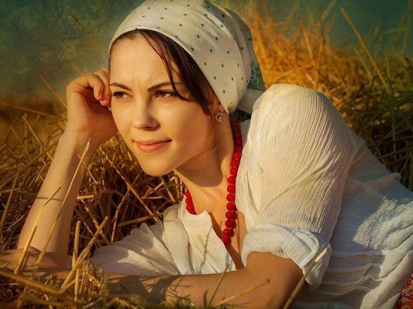 Ксюша Егорова модель крестьянка