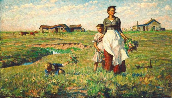 Картина с днем сельских женщин