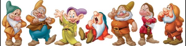 Гномик из Белоснежки и семь гномов