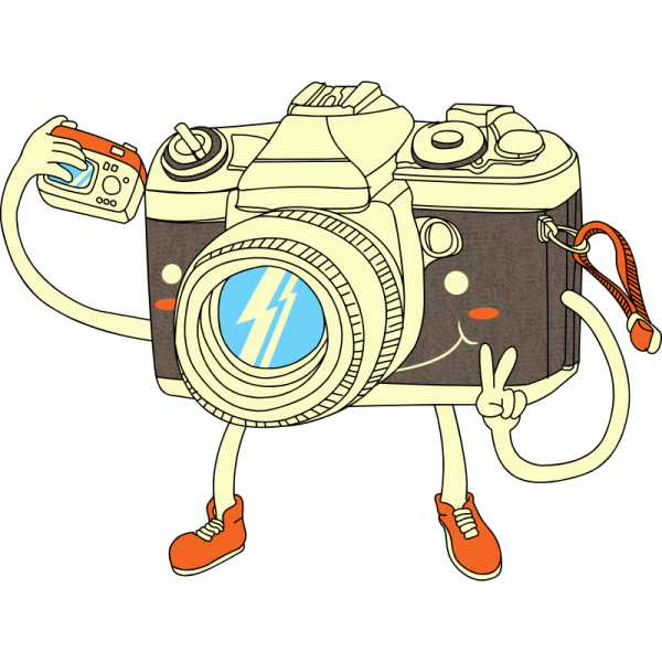 Фотоаппарат мультяшный