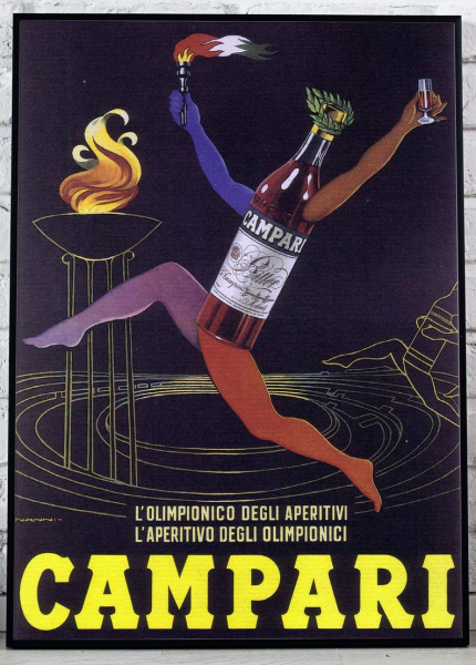 Старинные рекламные плакаты алкоголя