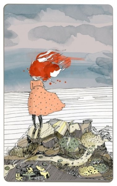 Ветер севера иллюстрации