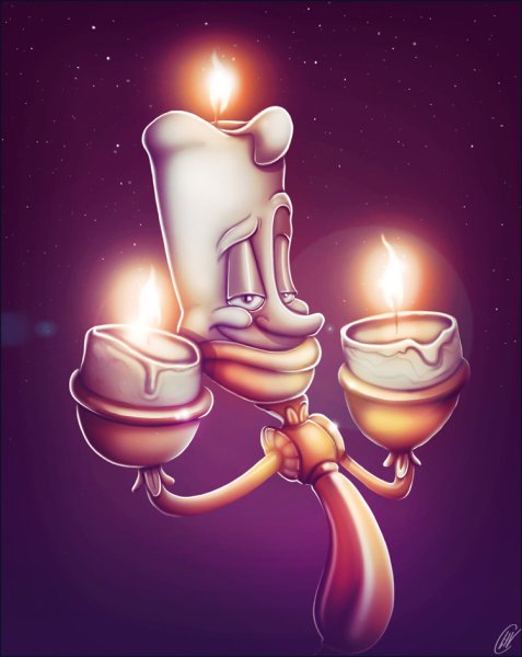 Свечка рисунок