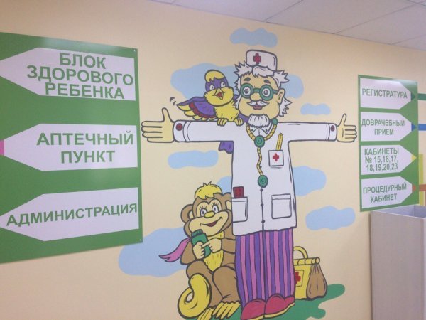 Плакаты для детской поликлиники