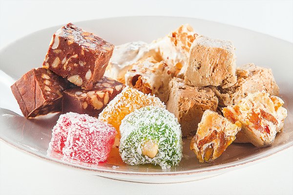 Халва + пахлава + Рахат лукум