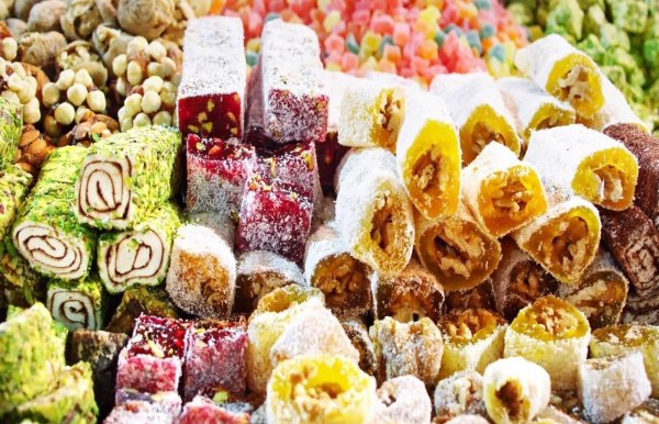 Восточные сладости пирамида