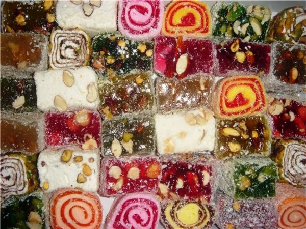 Турецкие сладости Рахат-лукум