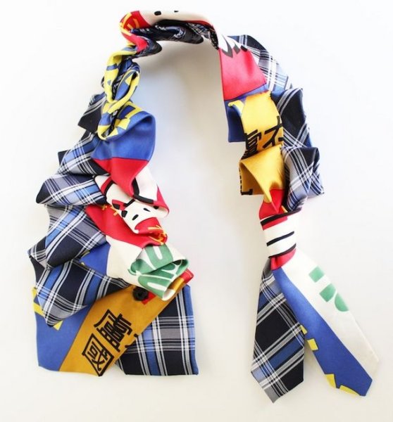 Галстук из подручных средств