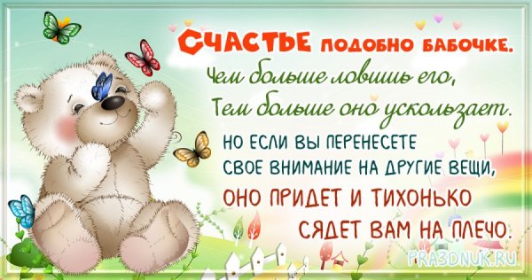 День счастье случается
