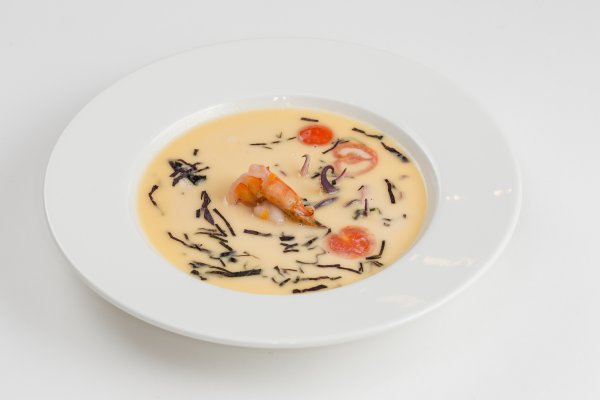 Восточный суп с морепродуктами