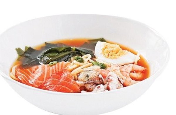 Мисо рамэн с морепродуктами