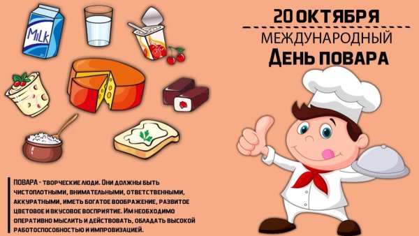 Международный день повара и кулинара