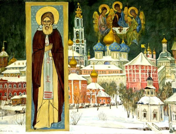 Троицкий монастырь Сергия Радонежского