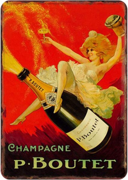 Винтажная реклама алкоголя