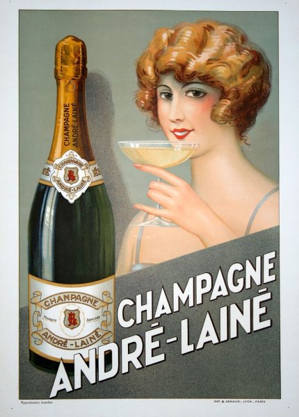 Ретро реклама алкоголя