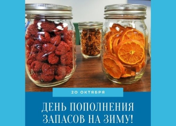День пополнения запасов на зиму