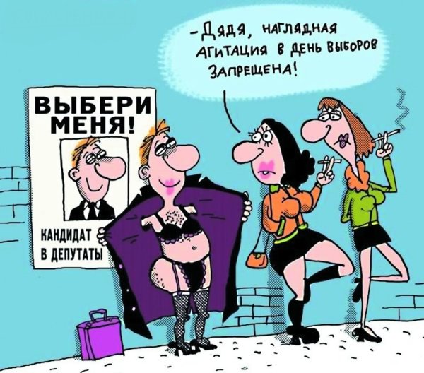 Выборы карикатура