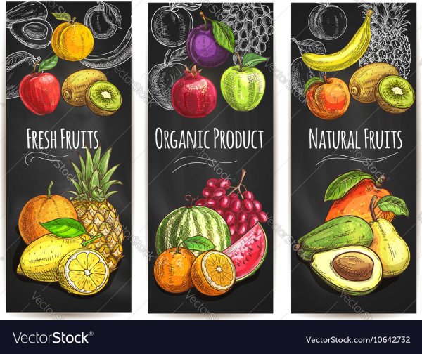 Этикетка фрукты