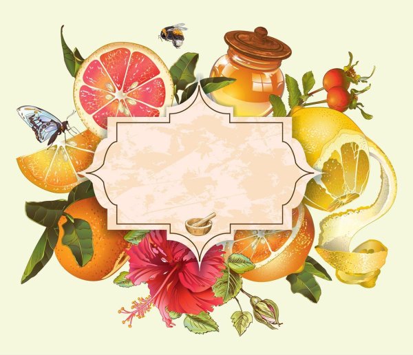 Скрапбукинг фрукты