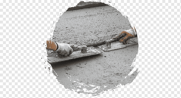 Цемент на прозрачном фоне