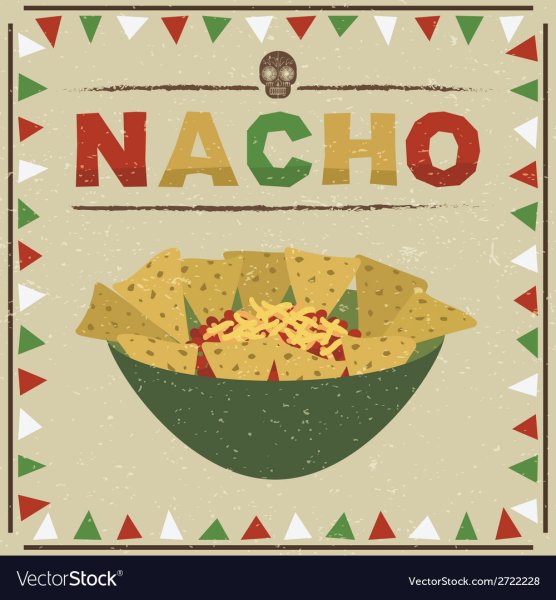 Начос вектор Мексика