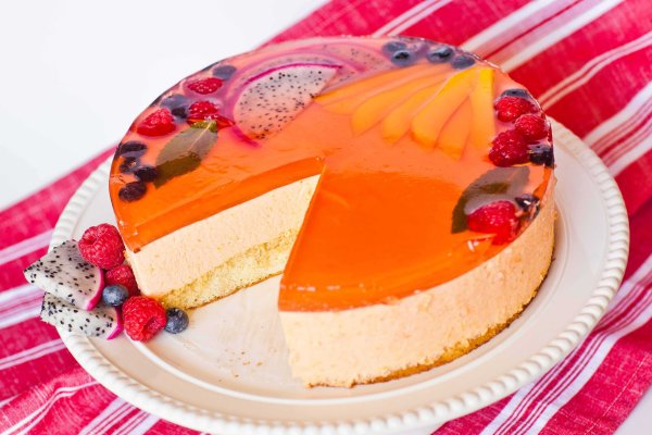 Муссовый торт с манго