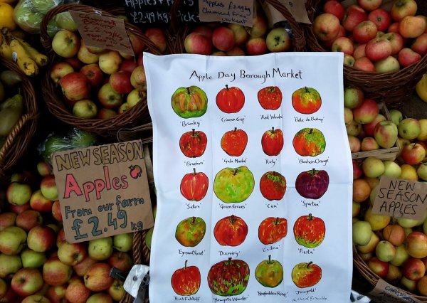 День яблока в Великобритании