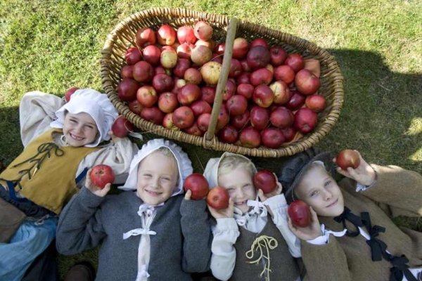 21 Октября день яблока в Англии