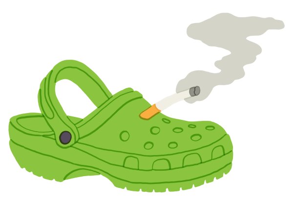 Иллюстрация кроксы