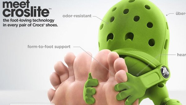 Кроксы реклама