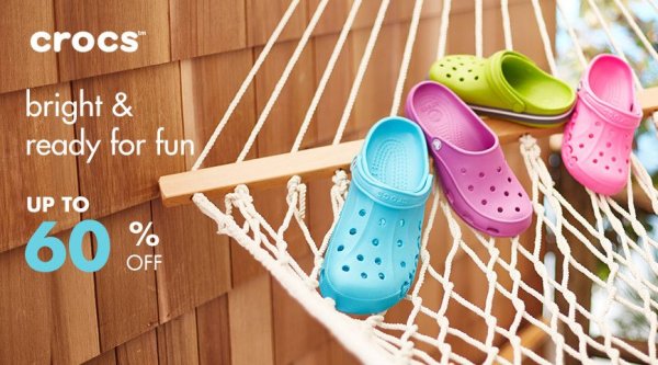 Крокс девочкам баннер