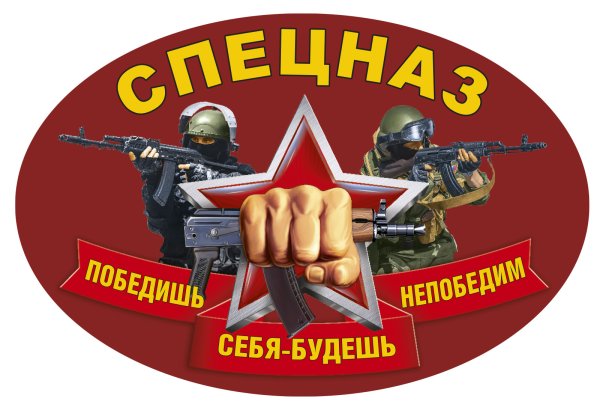 Наклейка спецназ ВВ