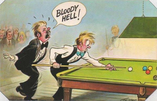 Бильярд юмор