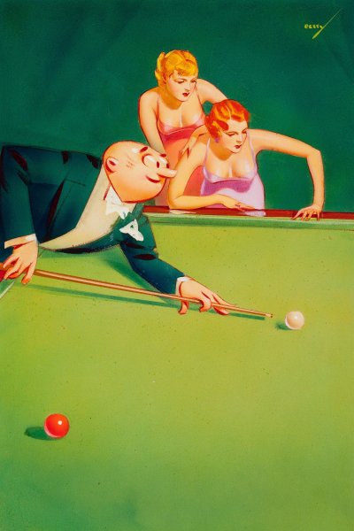 Бильярд в стиле пин-ап