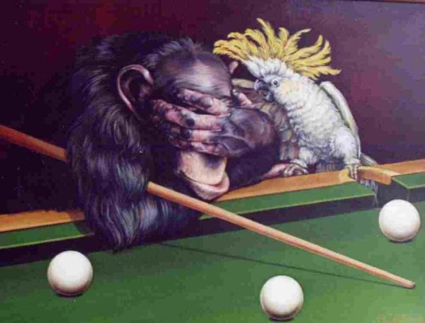 Бильярдные карикатуры