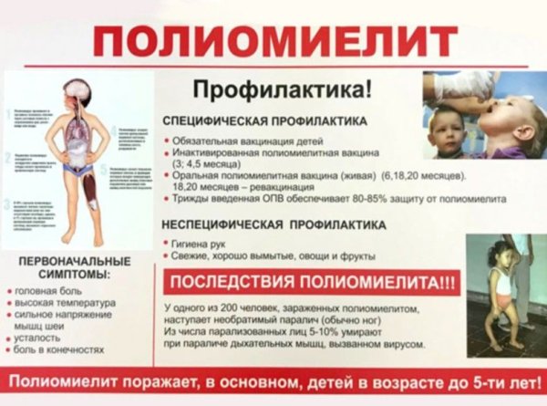 Неспецифическая профилактика полиомиелита