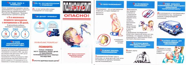 Профилактика полиомиелита памятка