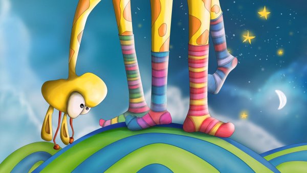 Картинки позитивные мультяшки