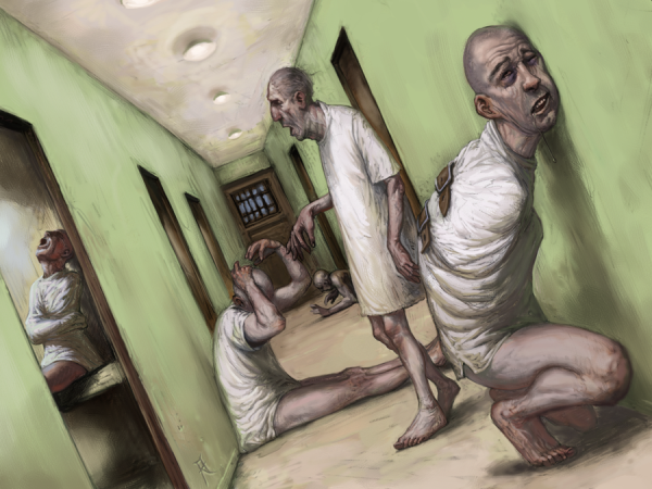 Сумасшедший дом психушка