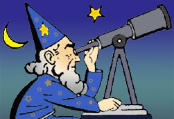 Астроном мультяшный