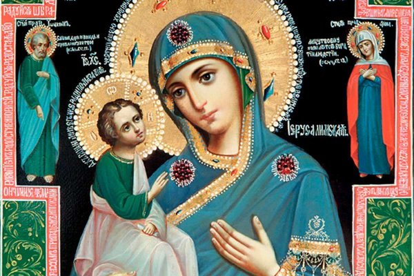 Иерусалимская икона Божией матери