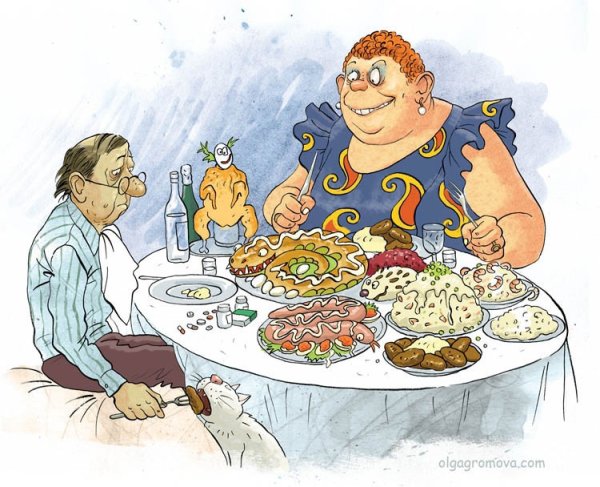 Веселое застолье