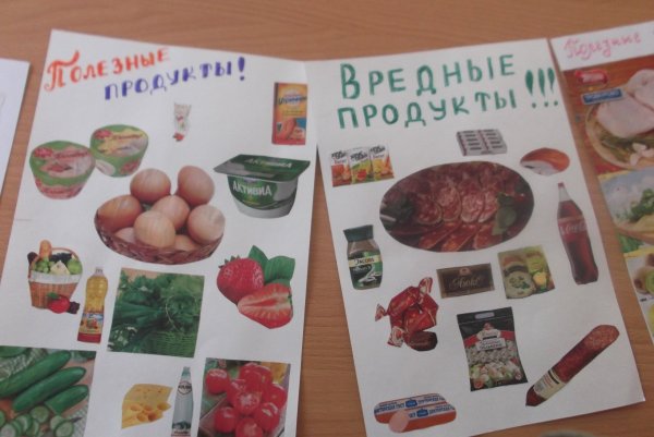 Коллаж полезные продукты для детей