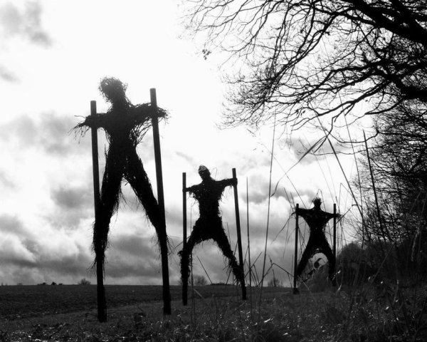 Жуткие чёрно-белые снимки