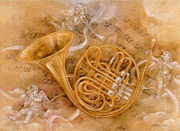 Духовые инструменты в живописи