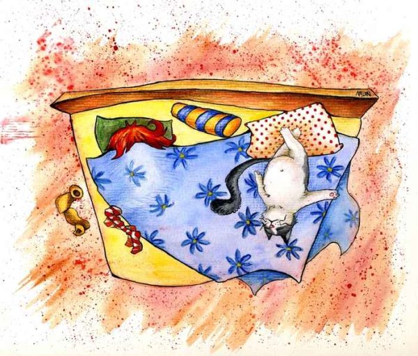 Крепкий сон иллюстрации