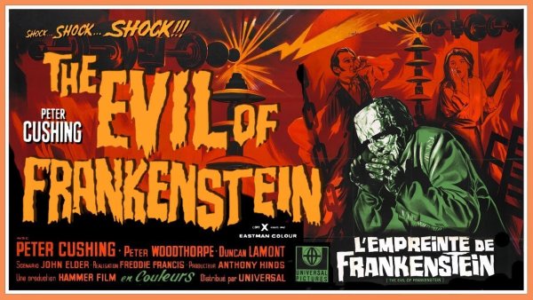 The.Evil.of.Frankenstein.1964 Постер