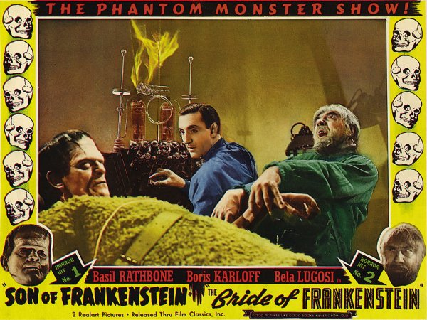 Открытка с днем Франкенштейна