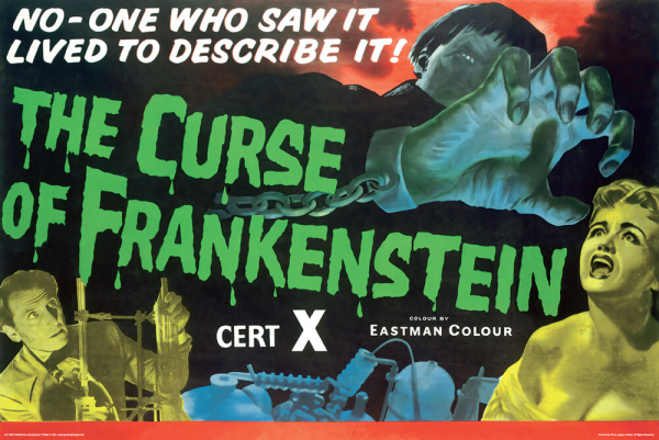 The.Curse.of.Frankenstein.1957 Постер
